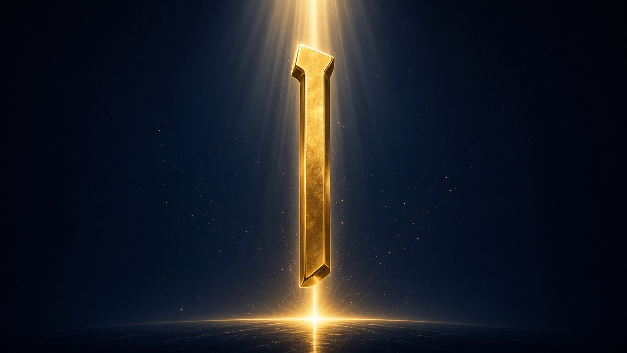Session 3: the Hebrew letter Vav in gold, the hook that joins