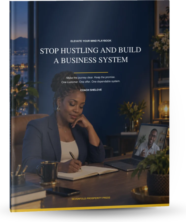 Stop Hustling and Build a Business System, book cover